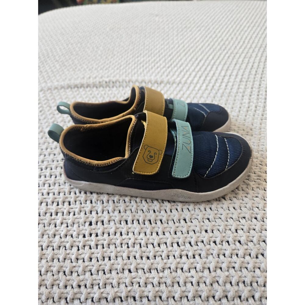 Zuna Kids Barefoot Shoes Size 2 Blue Boys Zero Drop
